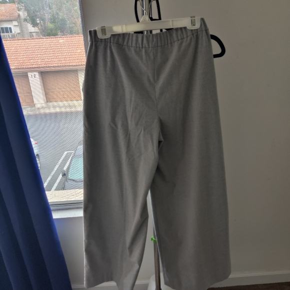 Banana republic grey wide leg pants - Picture 3 of 5